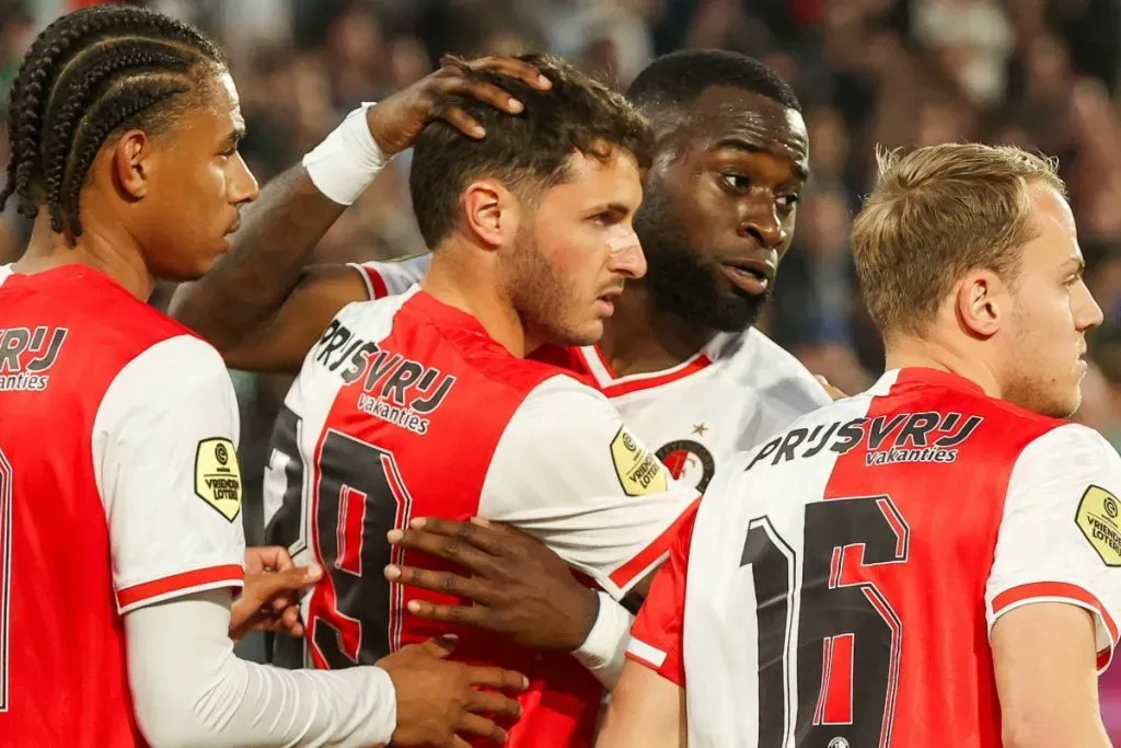 Santiago Giménez, delantero del Feyenoord. (Foto: IMAGO)