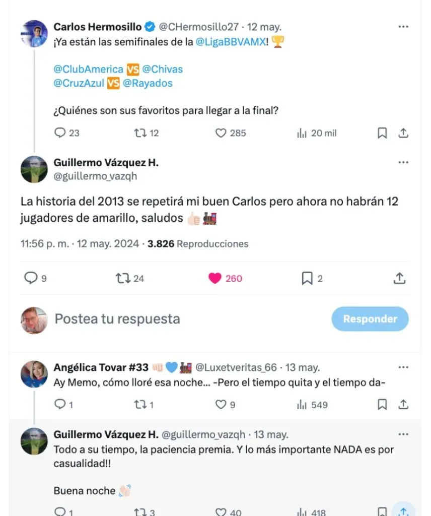 Imagen tomada de X (antes Twitter)