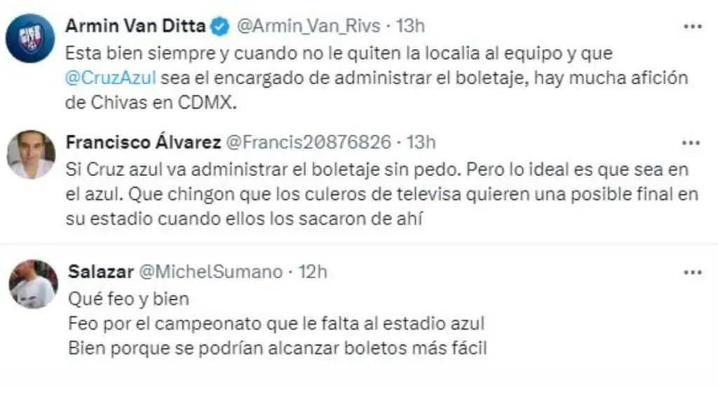 La condición de la afición para jugar la hipotética final en el Azteca (X)