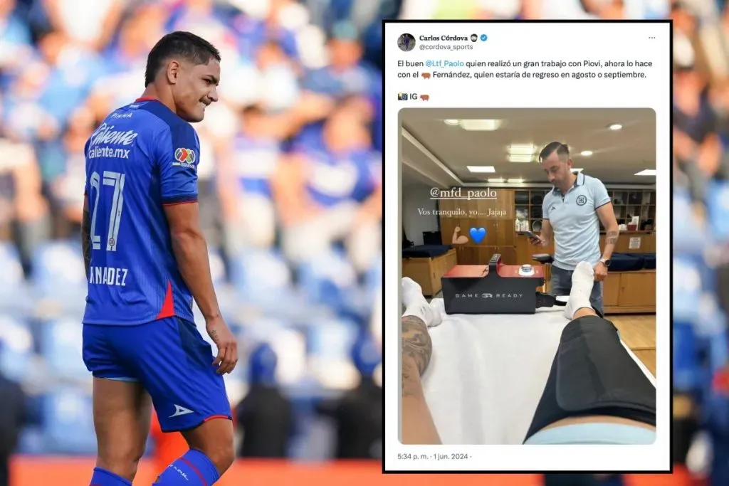 Gabriel Fernández se recupera de una fuerte lesión.