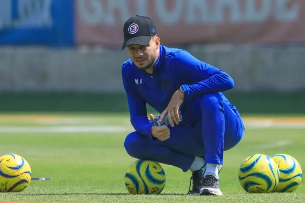 Martín Anselmi, DT de Cruz Azul.