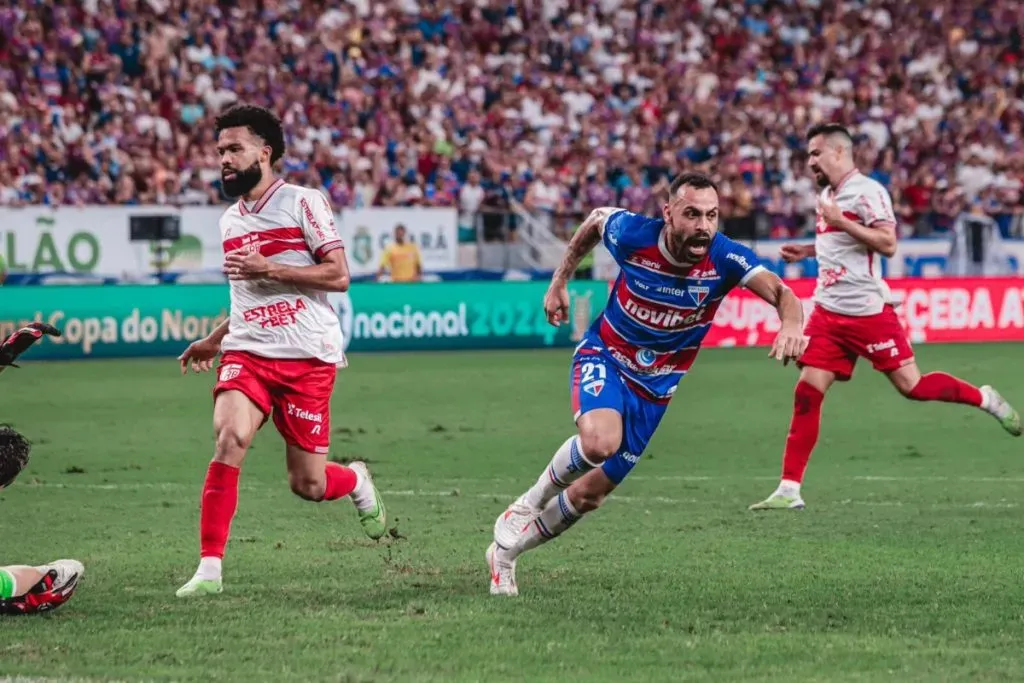 Moisés volvió a brillar en Brasil. (Foto: FB Fortaleza)