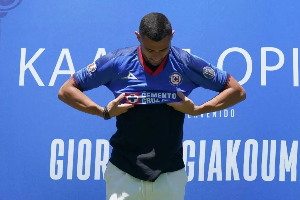 Giorgos Giakoumakis, nuevo jugador de Cruz Azul. (Foto: Imago7)