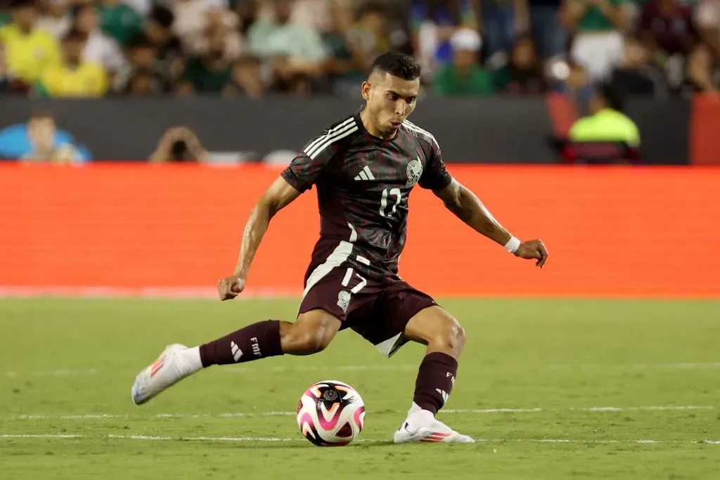 Después de rechazar a Cruz Azul, Orbelín Pineda podría reforzar a Monterrey (Getty Images)