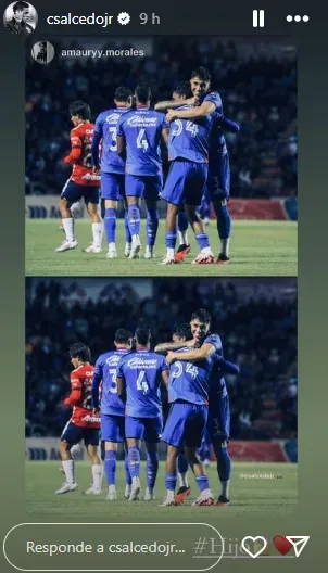 Publicación de Salcedo en redes sociales