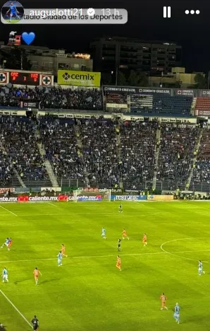 Publicación de Lotti en Instagram