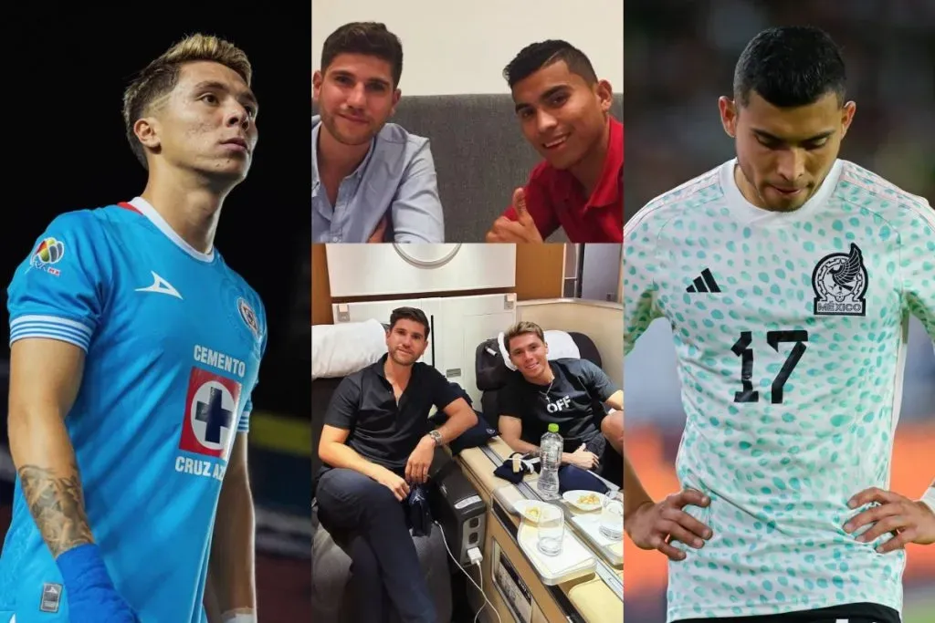 Huescas y Orbelín no salieron de buena manera de Cruz Azul.