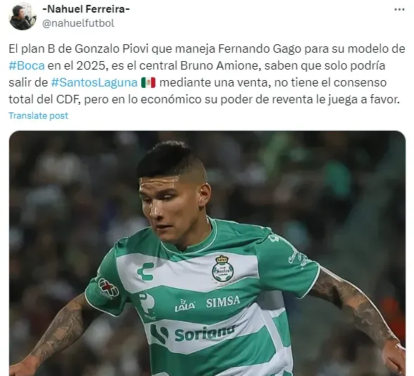 Publicación de Nahuel Ferreira