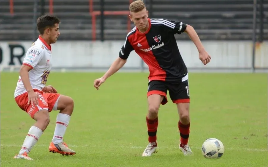 Rodo Rotondi jugando Copa Argentina con Newell’s (Oficial Newell’s)