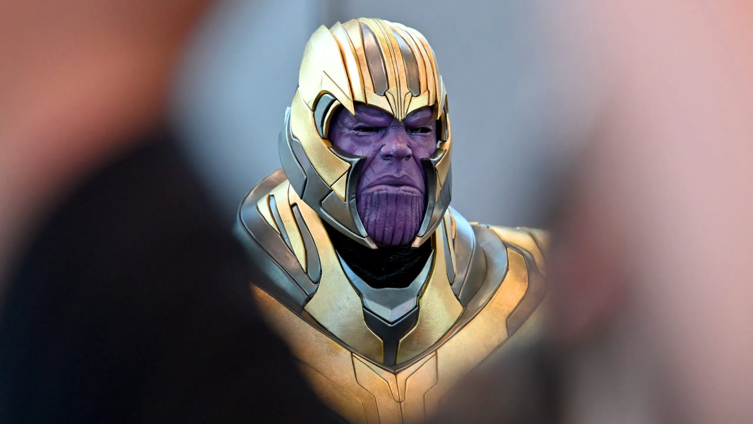 Representación de Thanos en la Comic Con 2019 de Nueva York. (Getty Images)