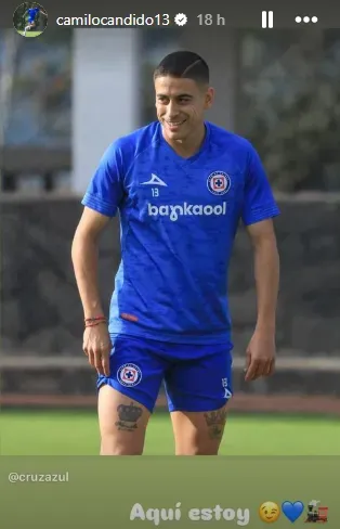 Publicación de Camilo Cándido en IG