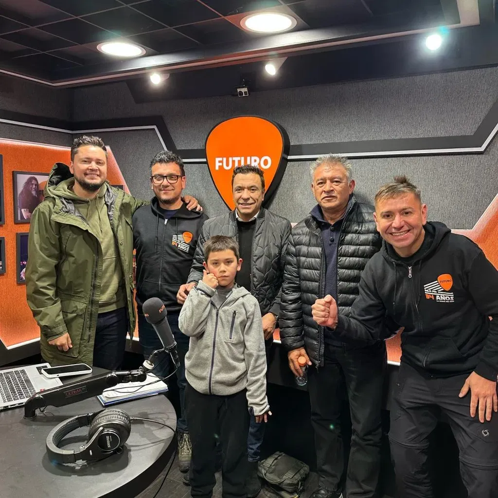 Waldo Ponce trabaja en la radio chilena. (@waldo_ponce)