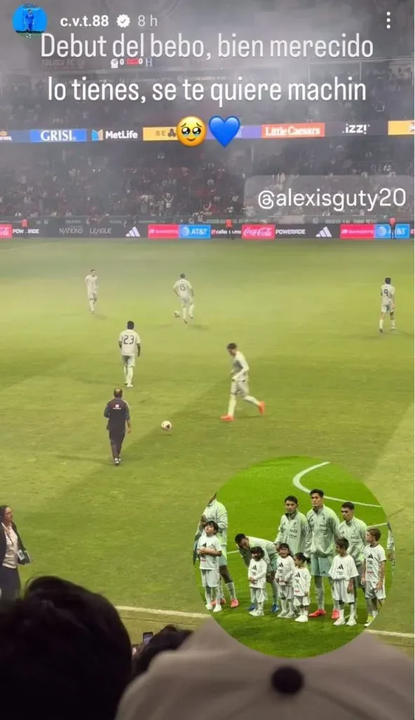 La storie de Carlos Vargas para Alexis Gutiérrez. (@c.v.t)