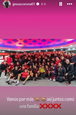 Publicación de Chuy Corona en IG