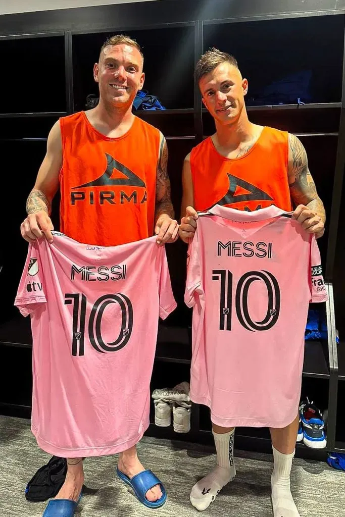 Rodolfo Rotondi recordó cuando intercambió playeras con Lionel Messi