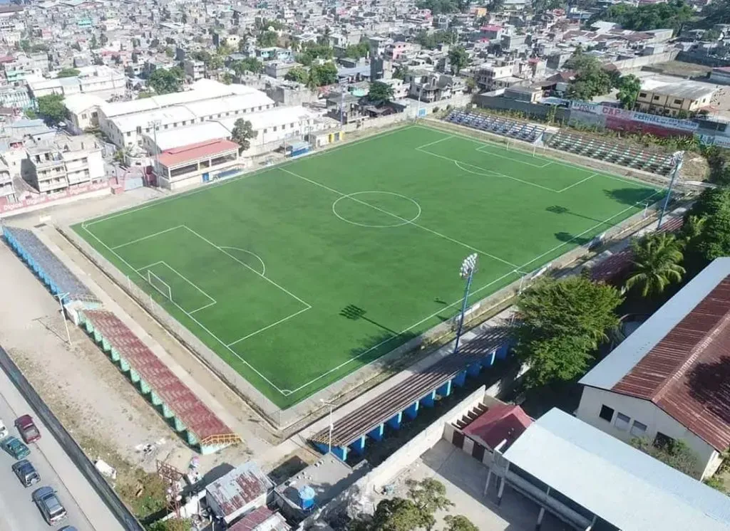 Estadio Parque St. Victor, de Real Hope de Haití. (@Rajul_Albahr)