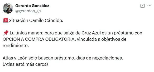 Información de Gerardo González