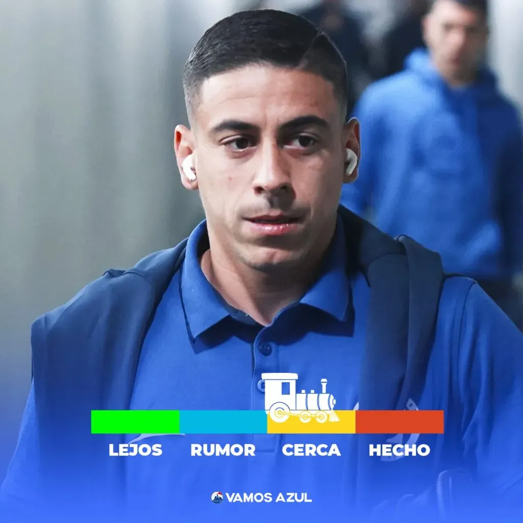 Camilo Cándido, cerca de salir de Cruz Azul. (Imago 7 / Especial)