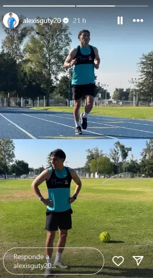 Alexis Gutiérrez en su Instagram