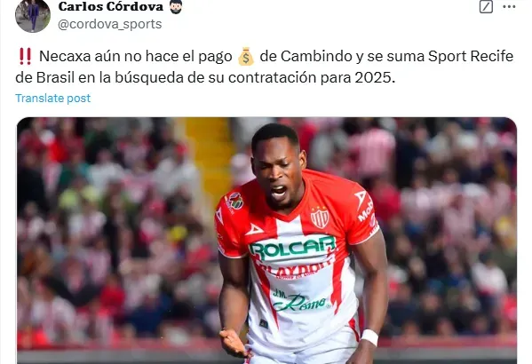 Información de Carlos Córdova