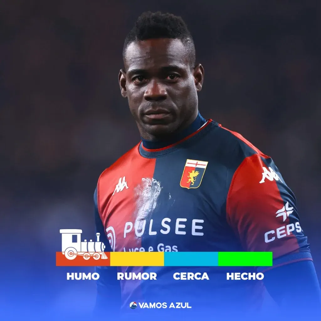 Mario Balotelli, un imposible para Cruz Azul. (IMAGO / Especial)