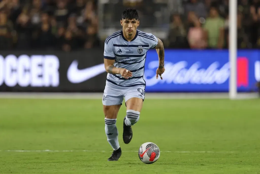 Alan Pulido con el Sporting Kansas City (Getty)