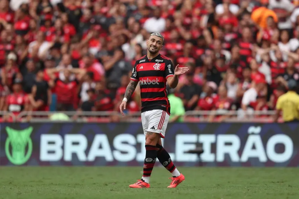 De Arrascaeta con el Flamengo (Getty)