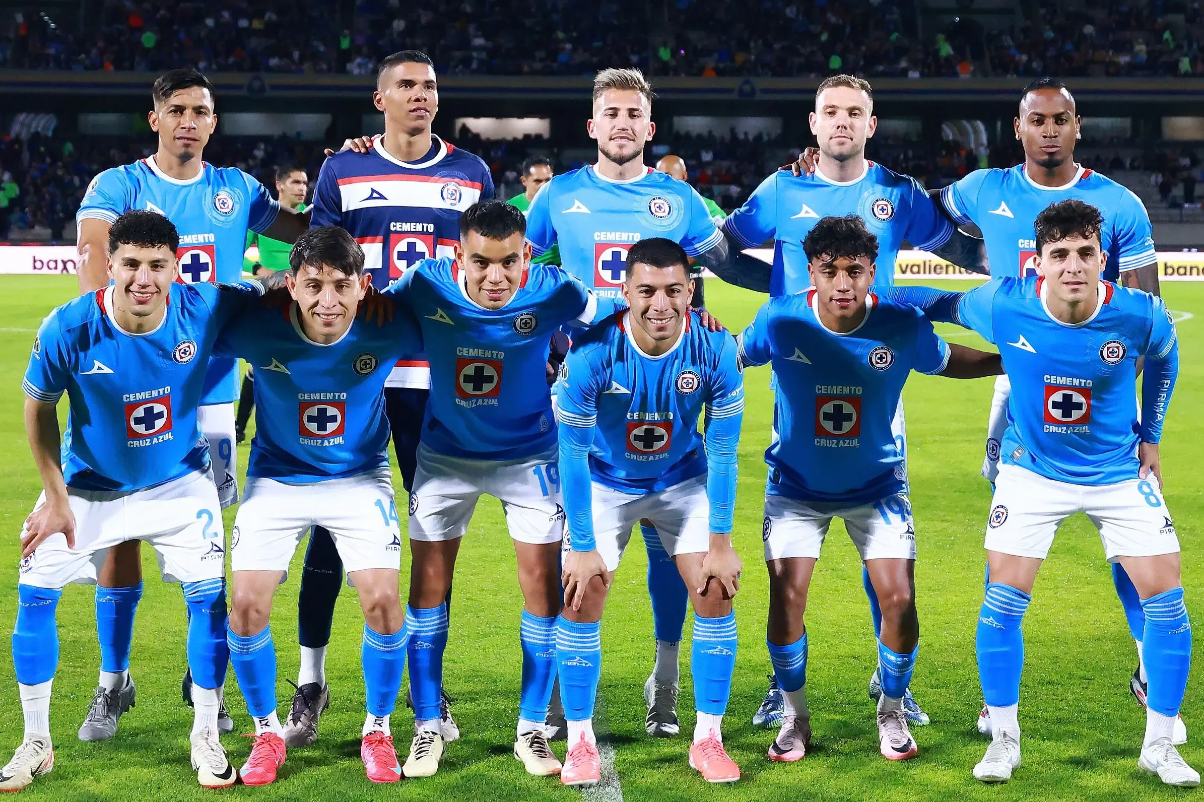El equipo de Cruz Azul que jugó contra Atlas. (Imago 7)