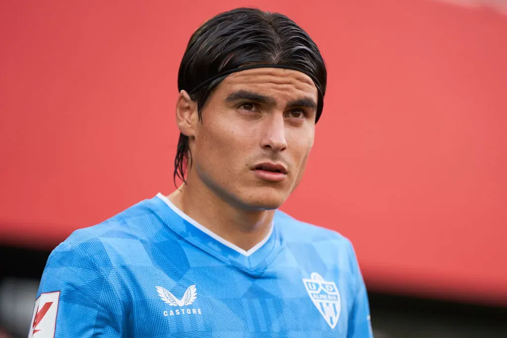 Luka Romero reportó en La Noria para firmar su contrato con Cruz Azul (Getty Images)