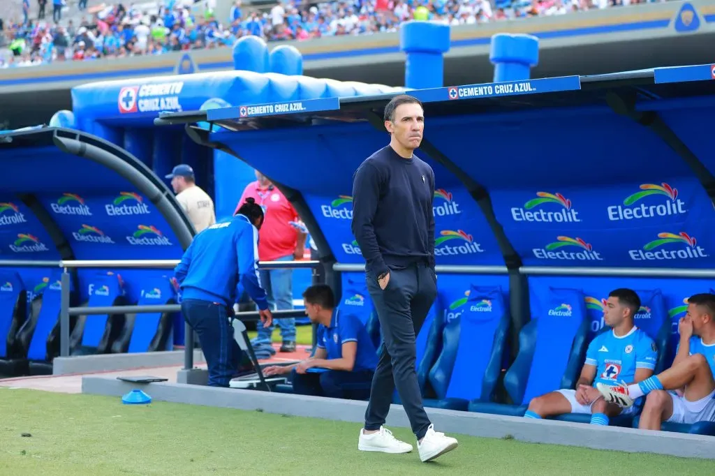 El mensaje de Vicente Sánchez tras el empate de Cruz Azul (Imago 7)