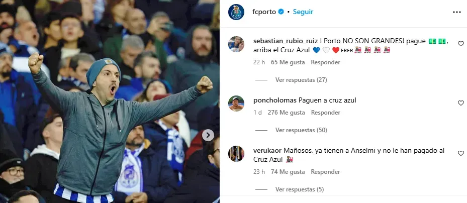 Publicación del FC Porto