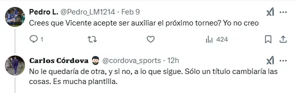 Respuesta de Carlos Córdova