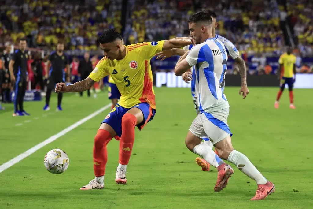 Kevin Castaño jugó la final de Copa América 2024 contra Argentina. (Getty Images)