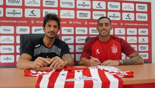 Funes Mori con Estudiantes (IG Estudiantes)
