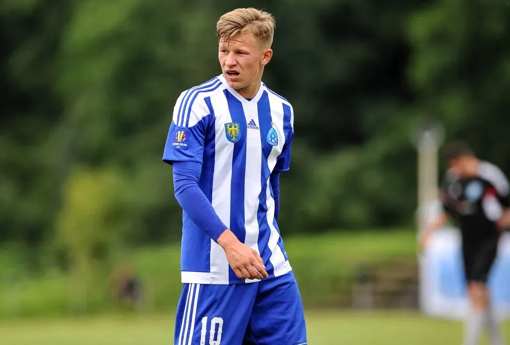 Mateusz Bogusz en Ruch Chorzów, su club de origen (Ruch Chorzów)