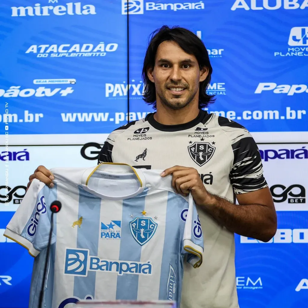 Jorge Benítez fue anunciado por Paysandú y allí se quedó. (@Paysandu)