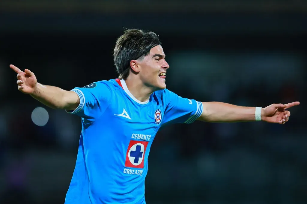 Luka Romero marcó tres goles en los dos amistosos y le mete presión a Vicente Sánchez. (Getty Images)