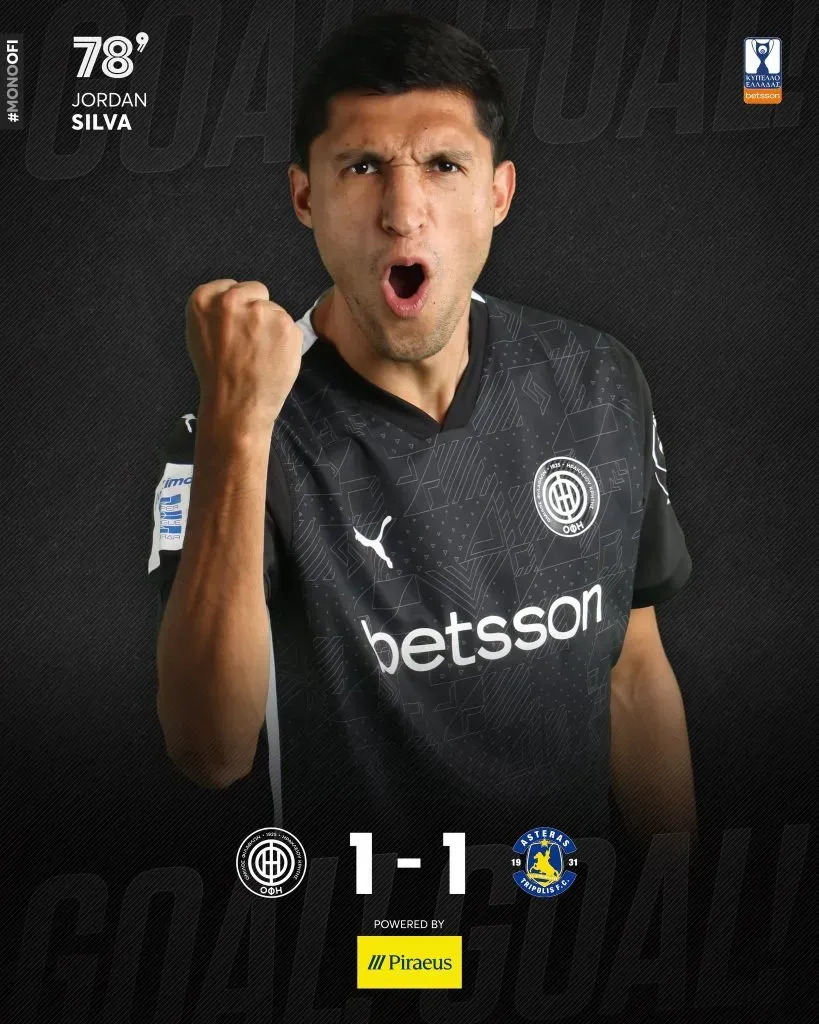 Cruz Azul lo dejó libre, fichó por Europa y llevó a su equipo a la final (Oficial OFI Creta)