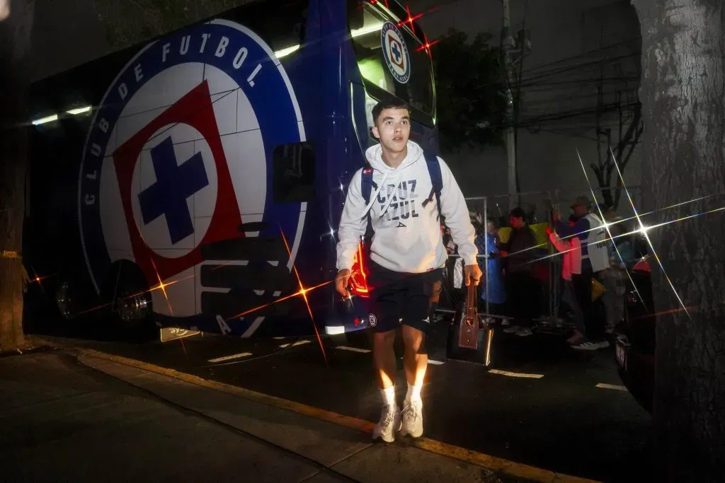 Regresó la joya: Mateo Levy volvió a tener actividad en Cruz Azul (Imago 7)