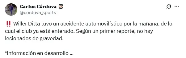 Información de Carlos Córdova