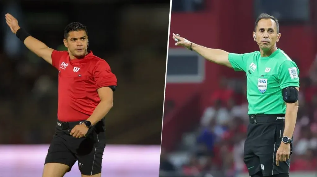 Luis Enrique Santander será el árbitro principal y Jorge Camacho estará en el VAR del Cruz Azul vs. América (Imago 7 / Especial)