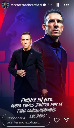 Publicación de Sánchez en IG