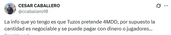Información de César Caballero