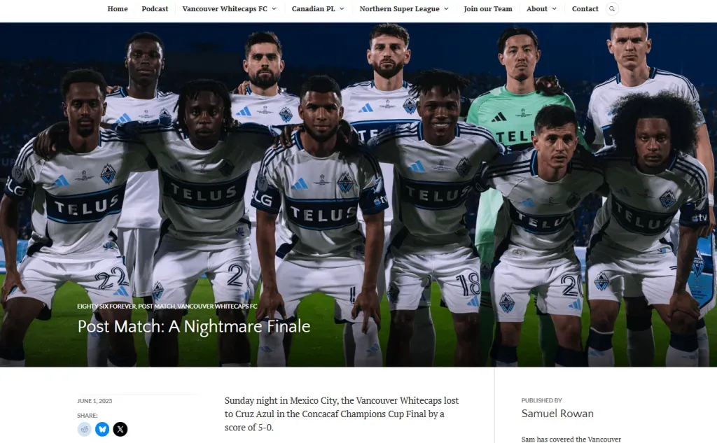 The Third Sub consideró que fue una “final de pesadilla”. (Captura thethirdsub.ca)
