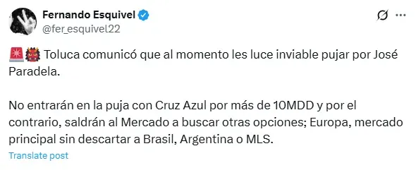 Información de Fernando Esquivel
