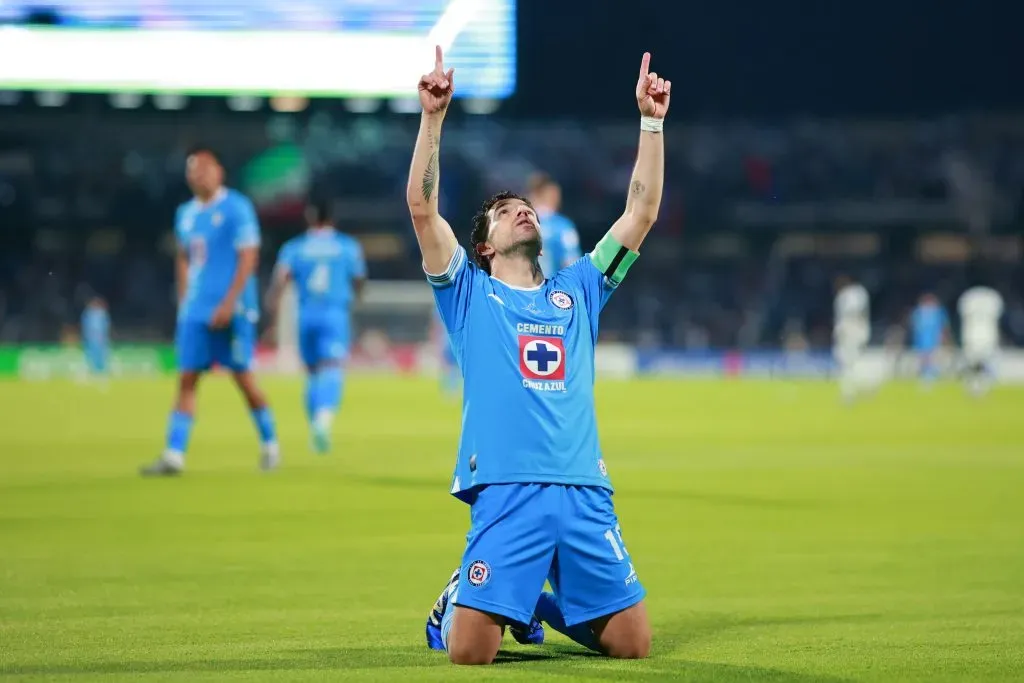 La promesa de Nacho Rivero en Cruz Azul tras ganar la Concachampions (Getty Images)