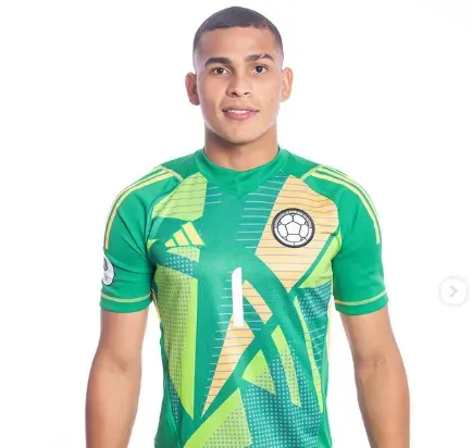 Jordan García con Colombia (IG Jordan García)