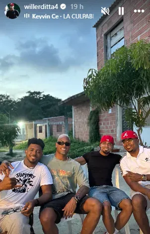 Willer Ditta en una publicación de Instagram
