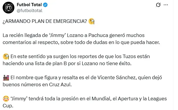 Información del portal Futbol Total