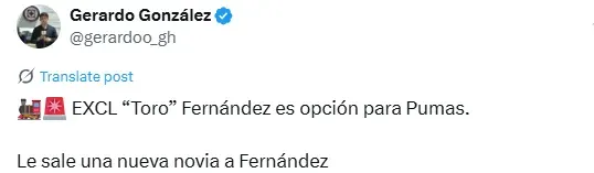Giro inesperado: El Toro Fernández saldría de Cruz Azul… hacia otro club de la Liga MX. Lado.mx Giro inesperado: El Toro Fernández saldría de Cruz Azul… hacia otro club de la Liga MX. Noticias en tiempo real